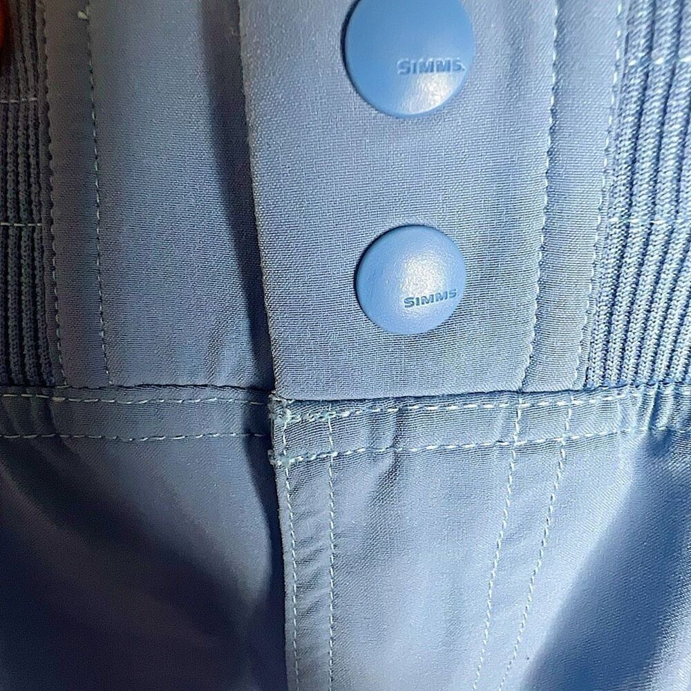 Simms Drifter Fishing Shorts Sky Blue Size Medium - Picture 3 of 7